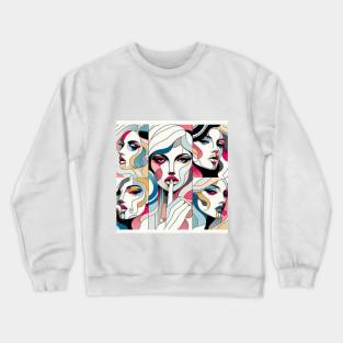 Vibrant Echoes Crewneck Sweatshirt